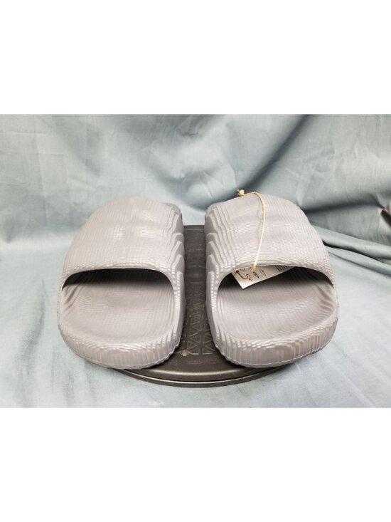Adidas Adilette 22 Slides Slip On Synthetic Grey Men\'s Size 12 NEW WITH TAGS! main image 4